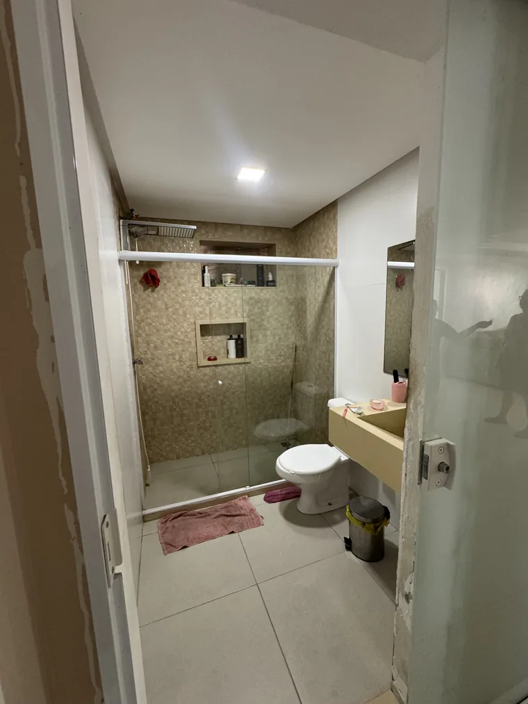 Banheiro da casa em Itinga